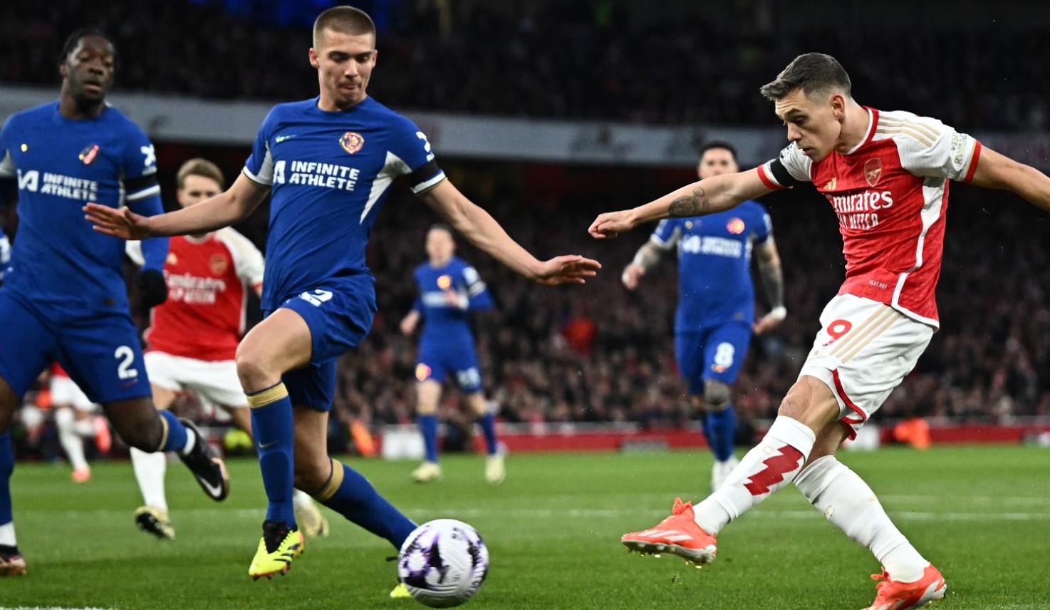 Đội hình tham gia dự kiến Arsenal vs Chelsea